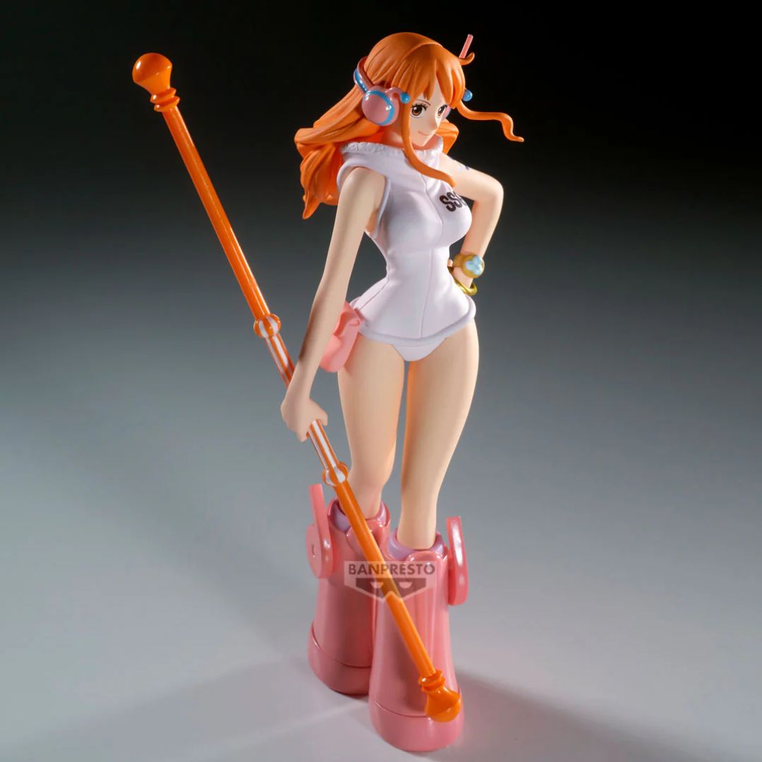 One Piece The Shukko - Nami - Ver.Egghead Figure Statue By Banpresto -Banpresto - India - www.superherotoystore.com