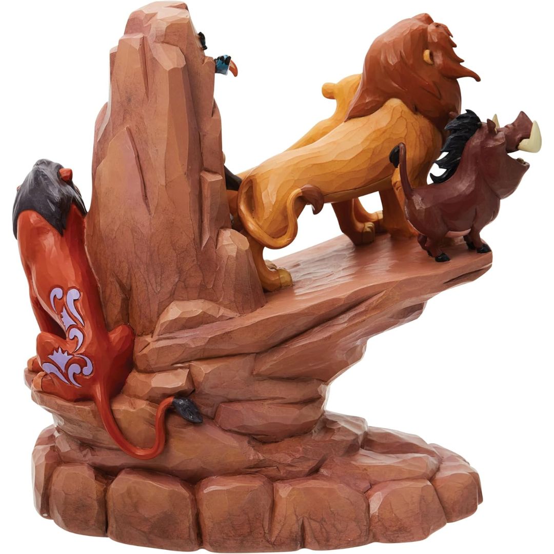 Lion King Carved in Stone Statue By Enesco -Enesco - India - www.superherotoystore.com