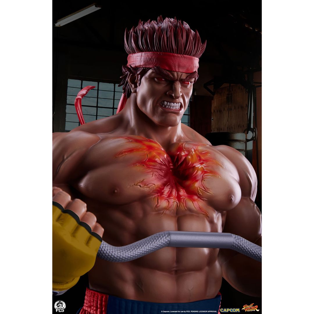 Street Fighter Evil Ryu Powerlifting Prem Series Statue By Pcs Collectibles -PCS Collectibles - India - www.superherotoystore.com