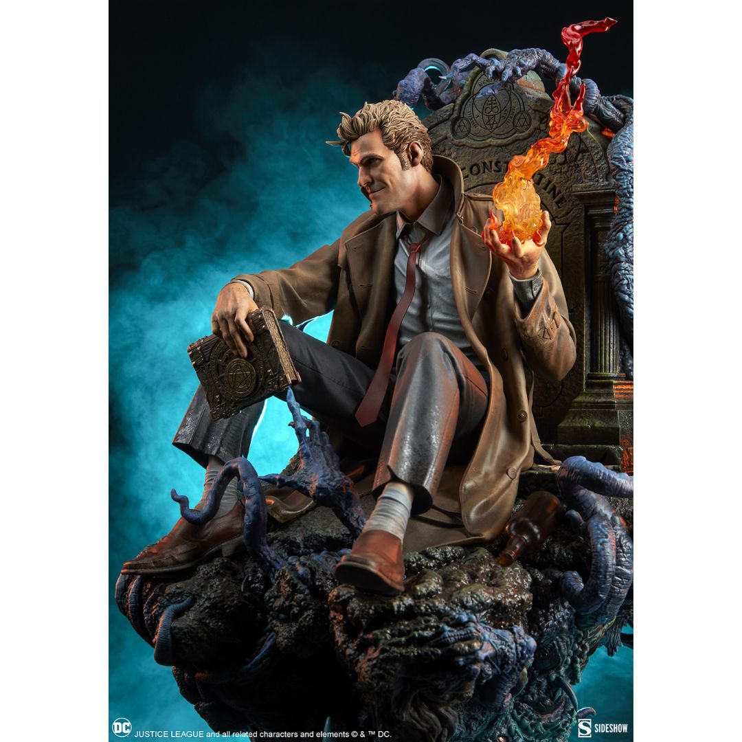 John Constantine: Just Another Exorcism Hangover Statue By Sideshow Collectibles -Sideshow Collectibles - India - www.superherotoystore.com