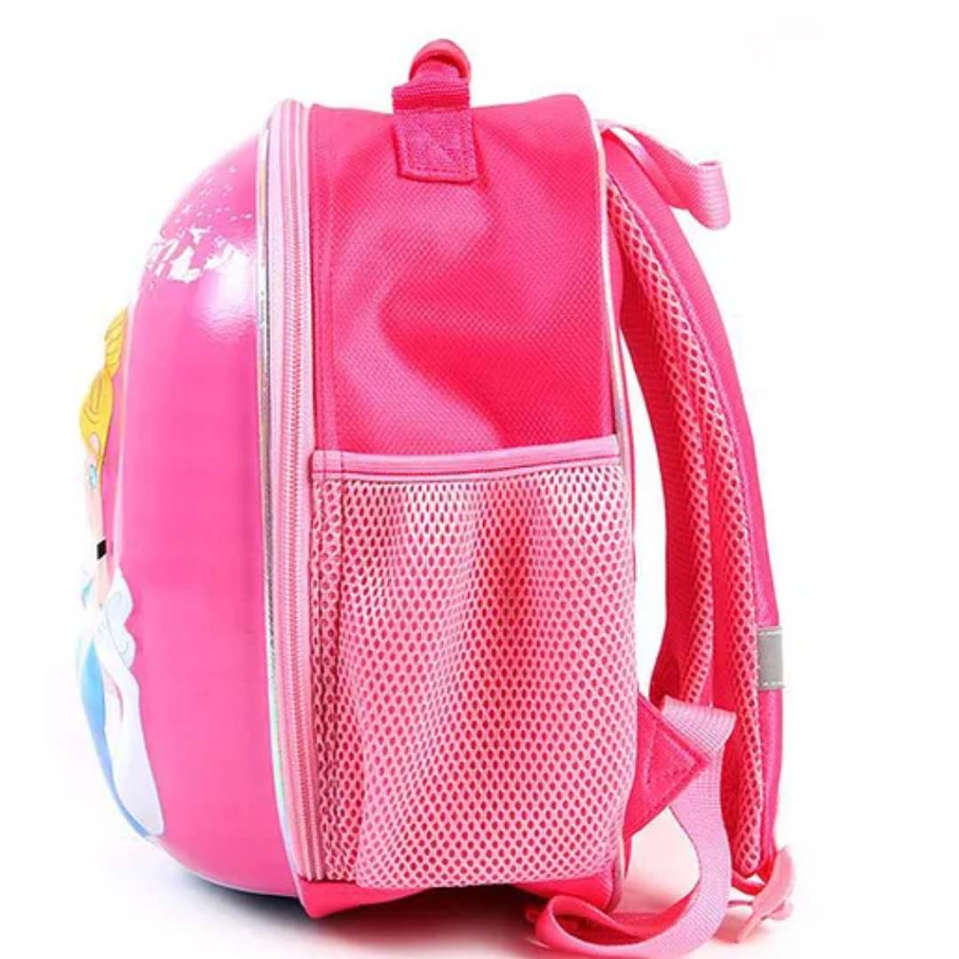 DISNEY PRINCESS HARDSHELL BAG - PINK by Mesuca -Mesuca - India - www.superherotoystore.com