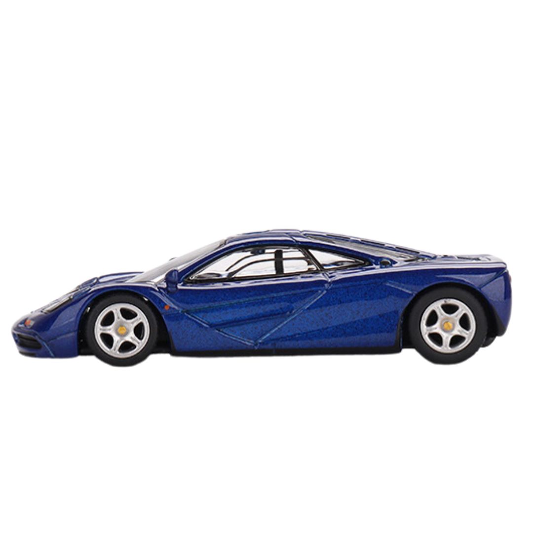 Mclaren F1 Cobalt Blue 1:64 Scale Die-Cast Car by Mini GT -Mini GT - India - www.superherotoystore.com