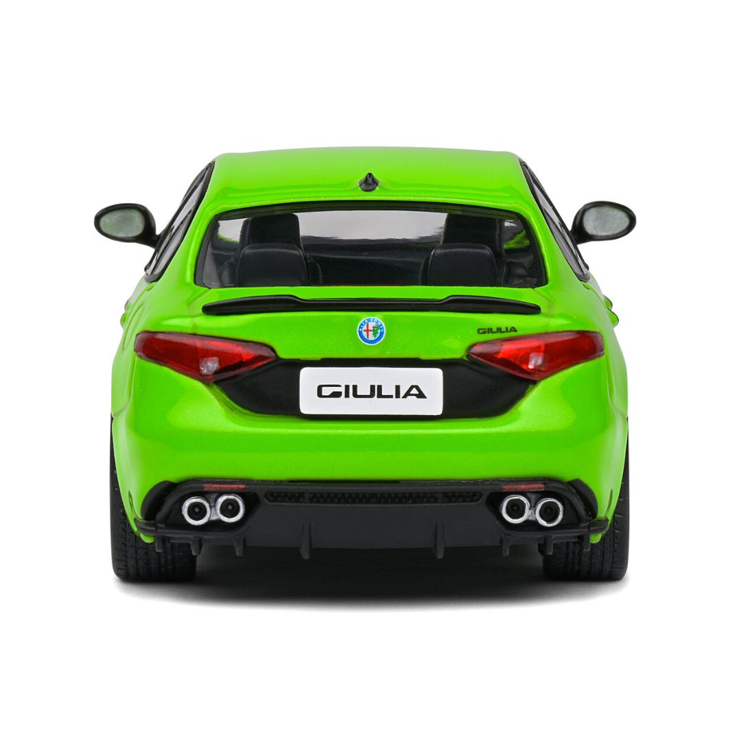 ALFA ROMEO GIULIA QUADRIFOGLIO GREEN 2020 1:43 scale by Solido -Solido - India - www.superherotoystore.com