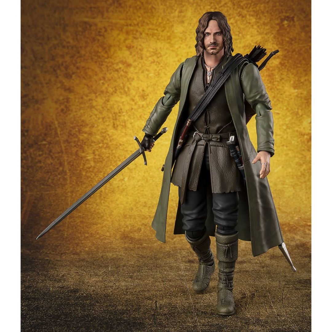 The Lord Of The Rings: The Fellowship Of The Ring Aragorn S.H.Figuarts By Tamashii Nations -Tamashii Nations - India - www.superherotoystore.com