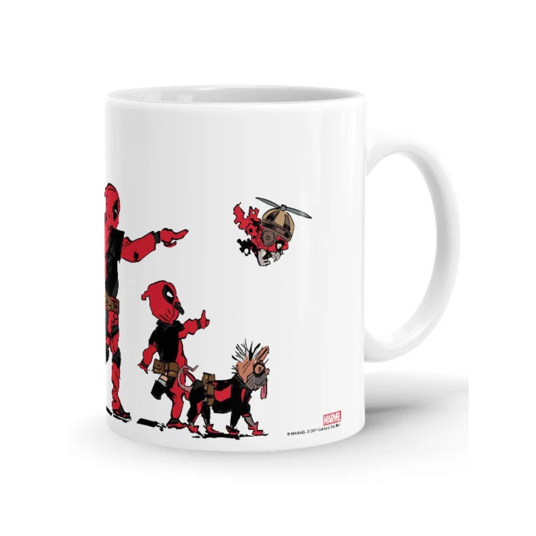 POOL PARTY - MARVEL OFFICIAL MUG -Redwolf - India - www.superherotoystore.com