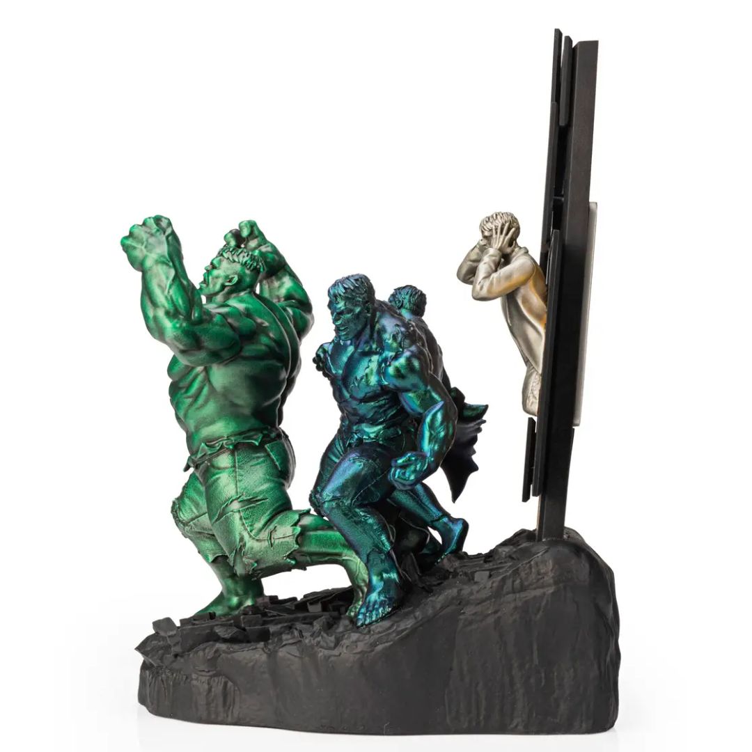 Limited Edition Gamma Green Incredible Hulk Origins Figurine By Royal Selangor -Royal Selangor - India - www.superherotoystore.com