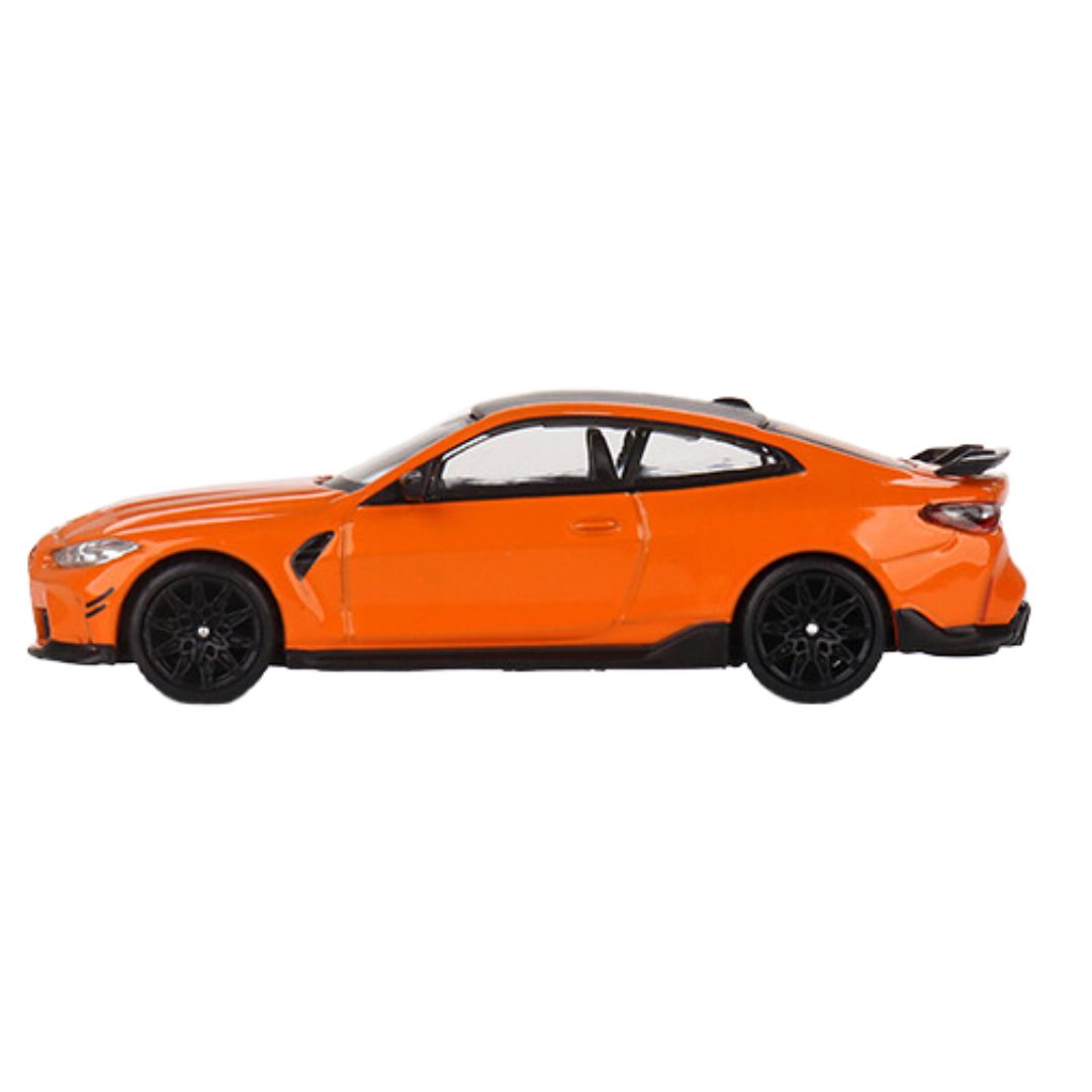 Bmw M4 M Performance G82 Fire Orange 1:64 Scale Die-Cast Car by Mini GT -Mini GT - India - www.superherotoystore.com