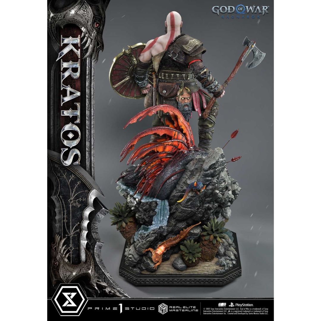 God Of War: Ragnarok Kratos Regular Version Statue By Prime1 Studios -Prime 1 Studio - India - www.superherotoystore.com