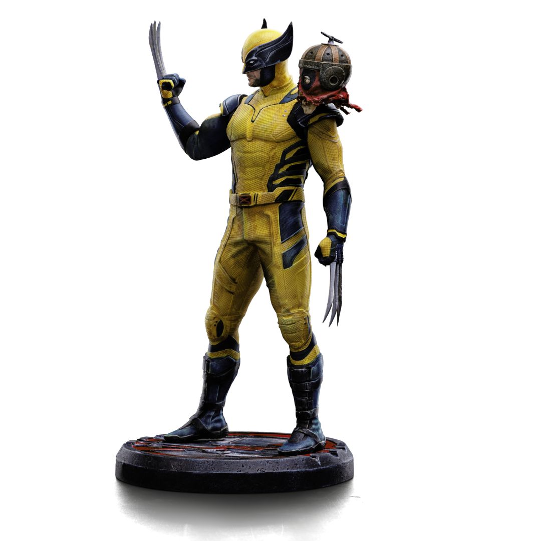 Wolverine-  Deadpool & Wolverine Statue by Iron Studios -Iron Studios - India - www.superherotoystore.com