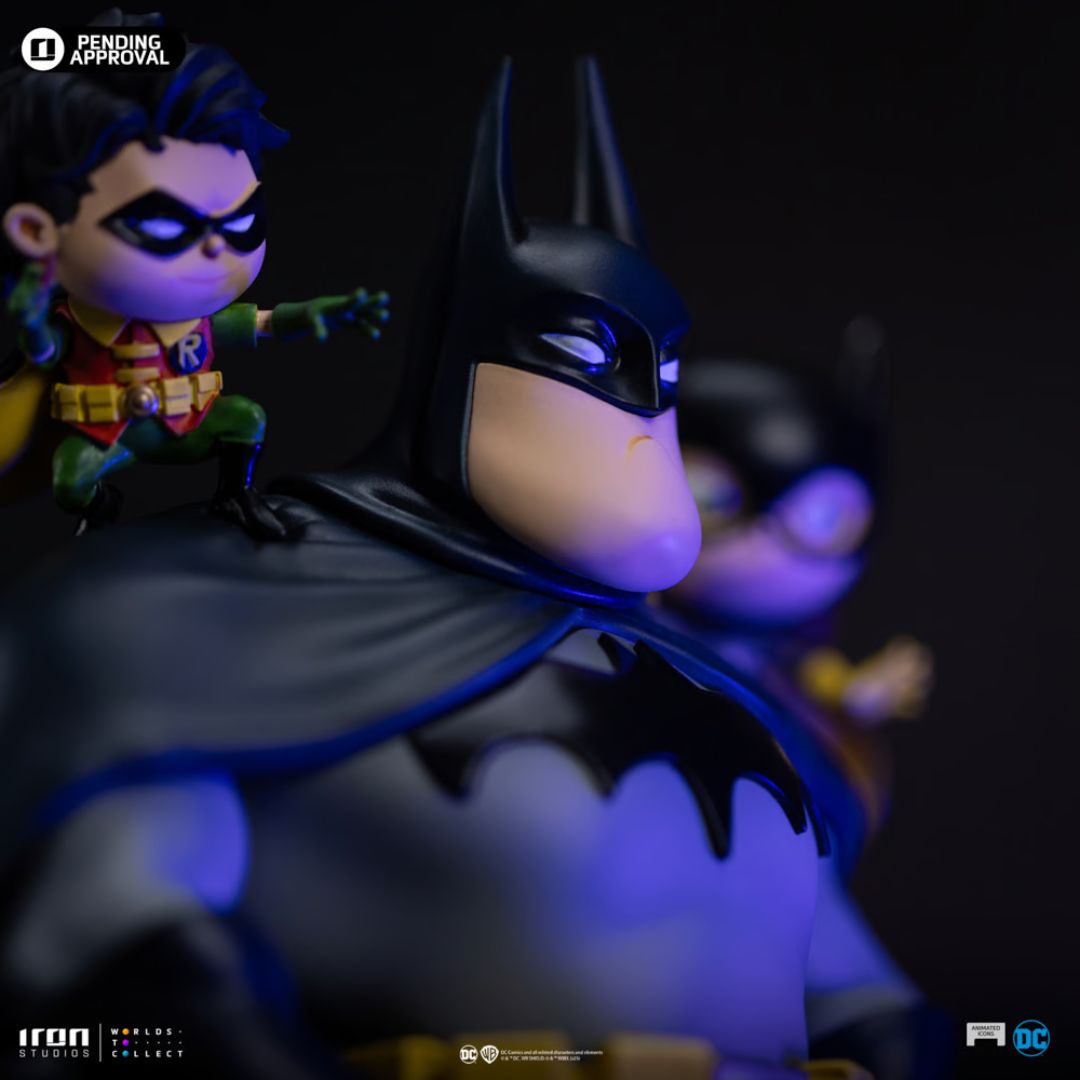 Batman Family Animated Icons Statue By Iron Studios -Iron Studios - India - www.superherotoystore.com