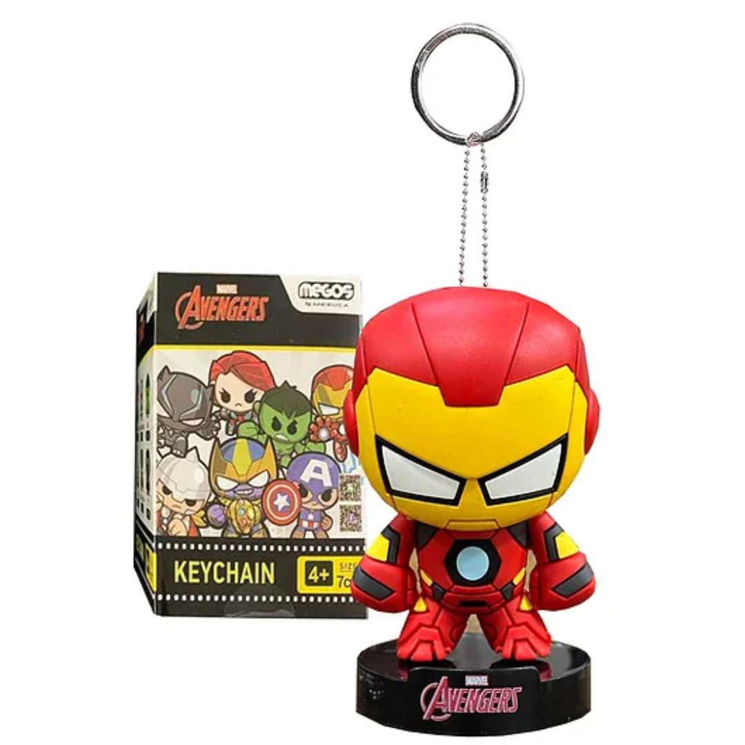 MARVEL IRON MAN DROP GLUE STANDING FIGURE / KEYCHAIN by Mesuca -Mesuca - India - www.superherotoystore.com