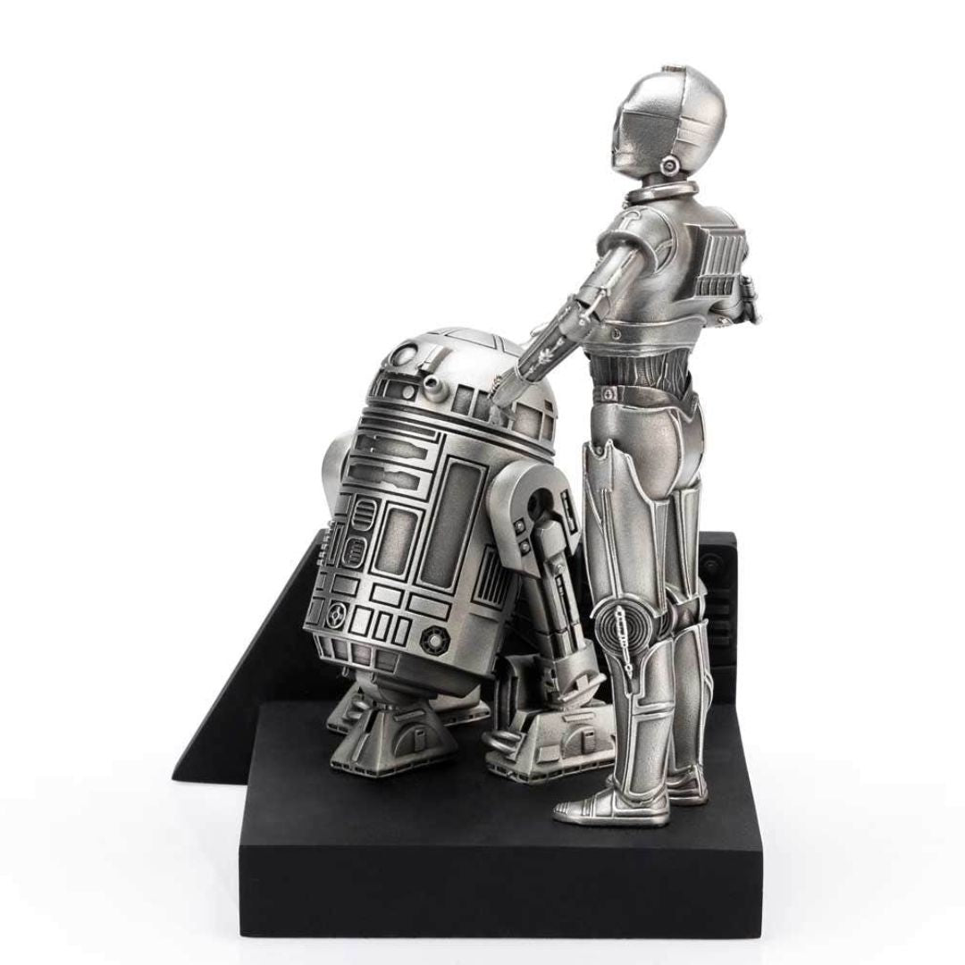 C-3Po And R2-D2 Endor Figurine By Royal Selangor -Royal Selangor - India - www.superherotoystore.com