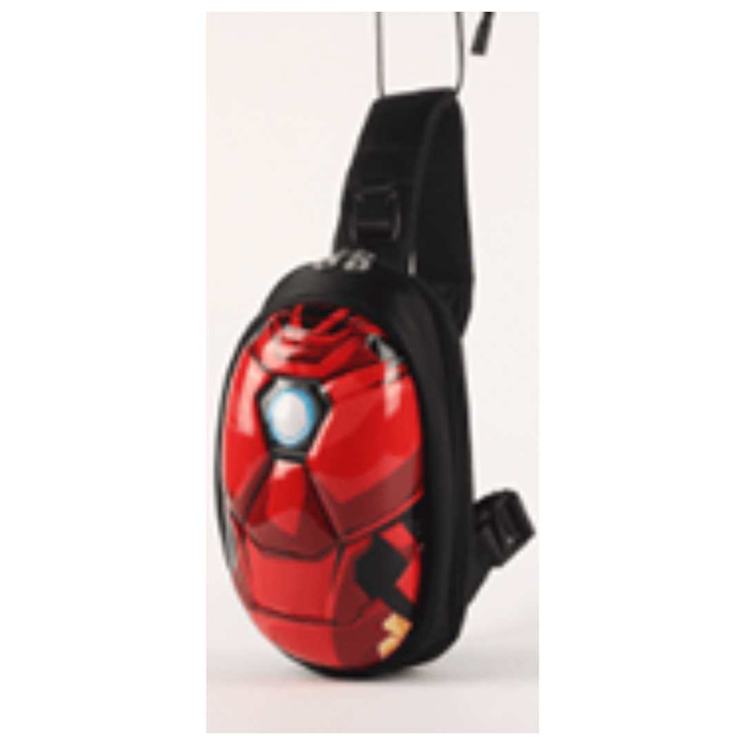 MARVEL IRON MAN HARDSHELL SLING BAG - RED by Mesuca -SAMEO - India - www.superherotoystore.com