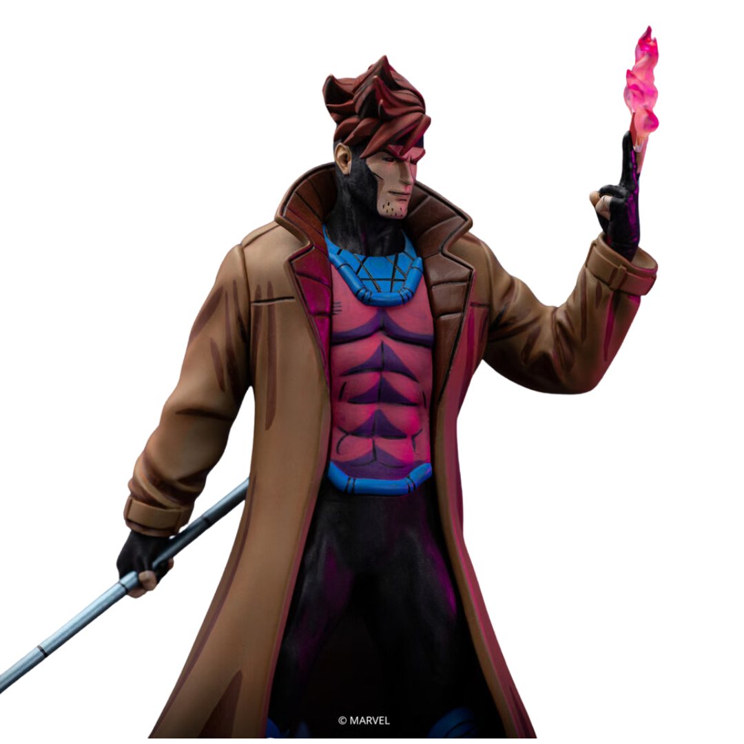 X-Men 97 Gambit 1:10 Art Scale Limited Edition Statue by Iron Studios -Iron Studios - India - www.superherotoystore.com