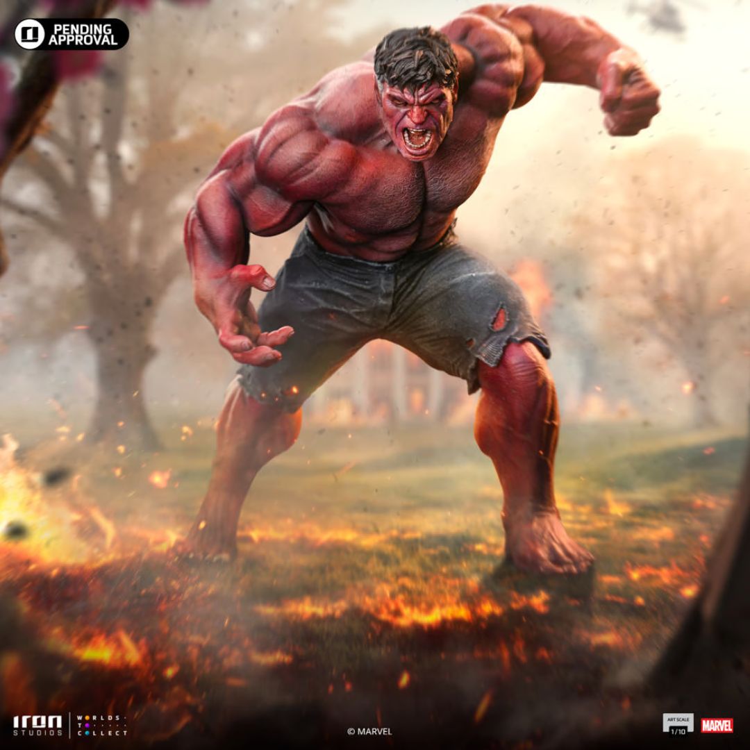 Captain America : A Brave New World: Red Hulk Statue By Iron Studios -Iron Studios - India - www.superherotoystore.com