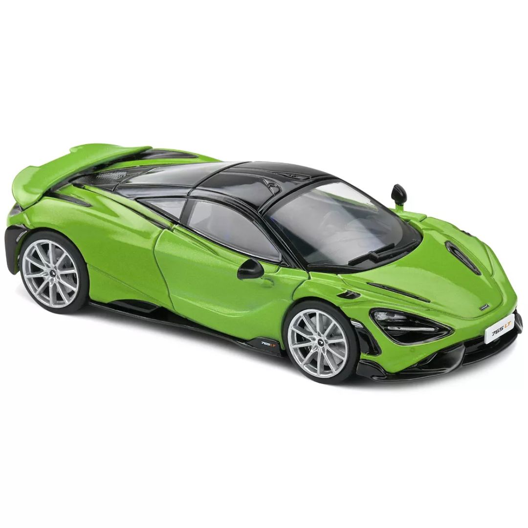 Green MCLAREN 765 LT 1:43 Scale die-cast car by Solido - www ...