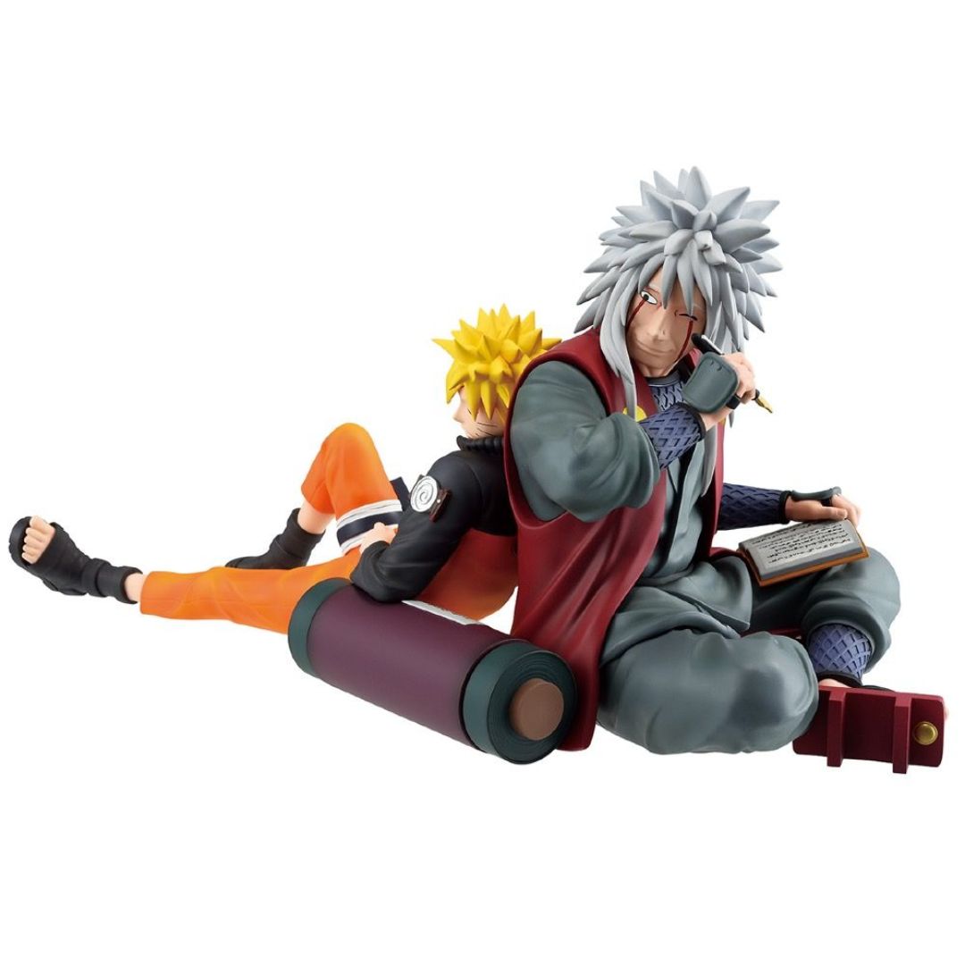 Naruto: Shippuden Naruto Uzumaki And Jiraiya Legendary Sannin Masterlise Ichibansho Statue By Bandai -Bandai - India - www.superherotoystore.com