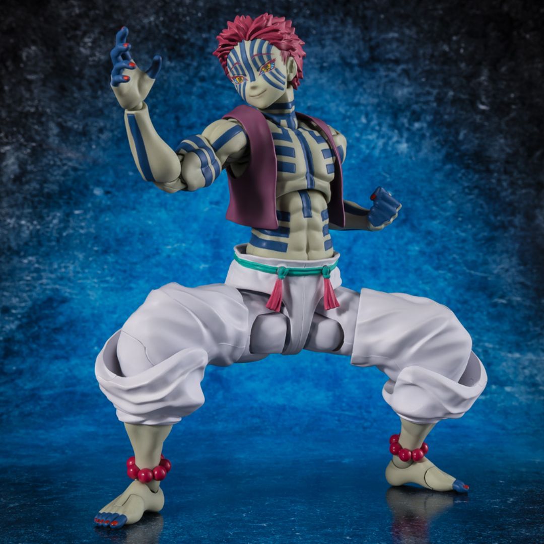 S.H.Figuarts Akaza By Tamashii Nations -Tamashii Nations - India - www.superherotoystore.com