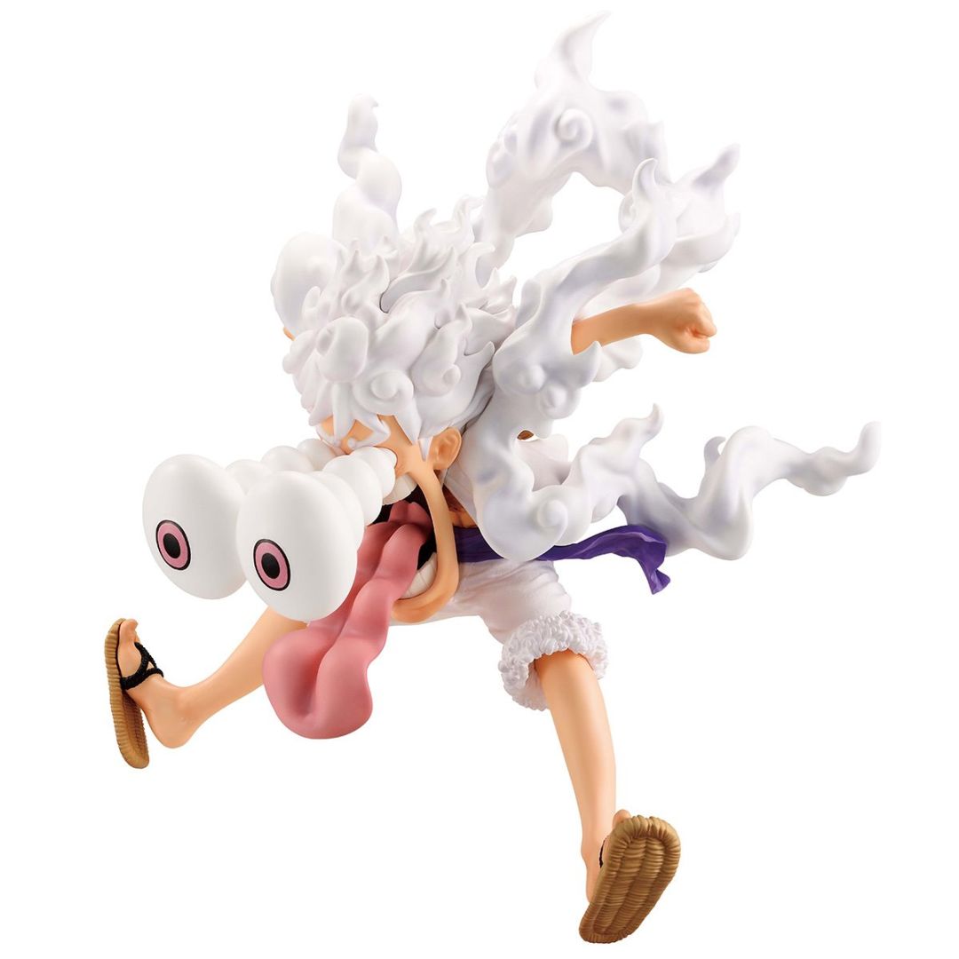 One Piece Monkey D. Luffy Gear 5 Road To King Of The Pirates Masterlise Ichibansho Statue By Bandai -Tamashii Nations - India - www.superherotoystore.com