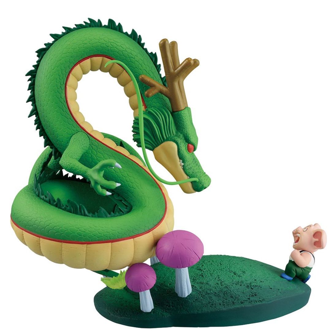 Dragon Ball Oolong And Shenron Dragon History Ii Revible Moment Statue By Bandai -Bandai - India - www.superherotoystore.com