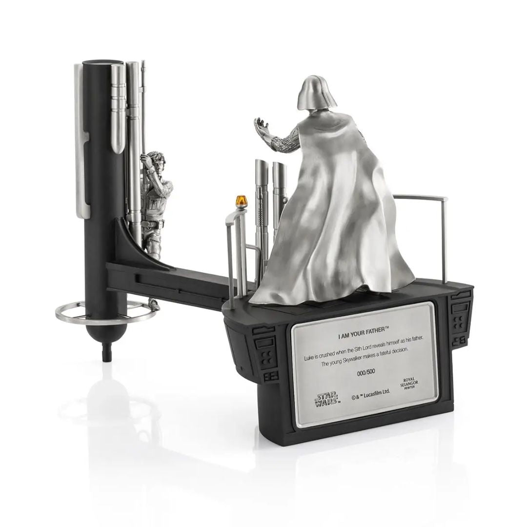 Limited Edition Luke Vs Vader Diorama By Royal Selangor