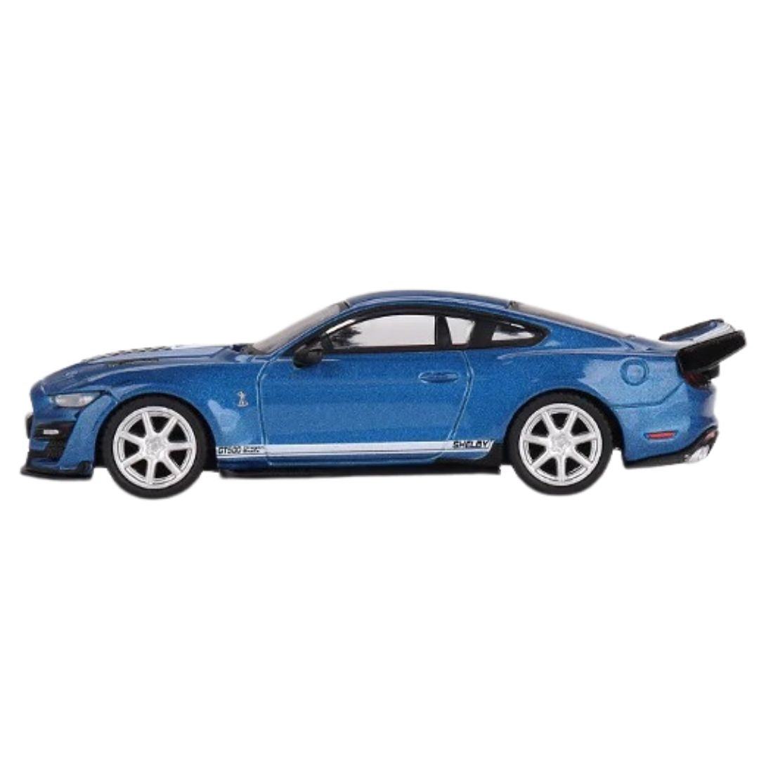 Shelby GT 500 Dragon Snake Concept Ford Performance Blue 1:64 Scale Die-Cast Car by Mini GT -Mini GT - India - www.superherotoystore.com