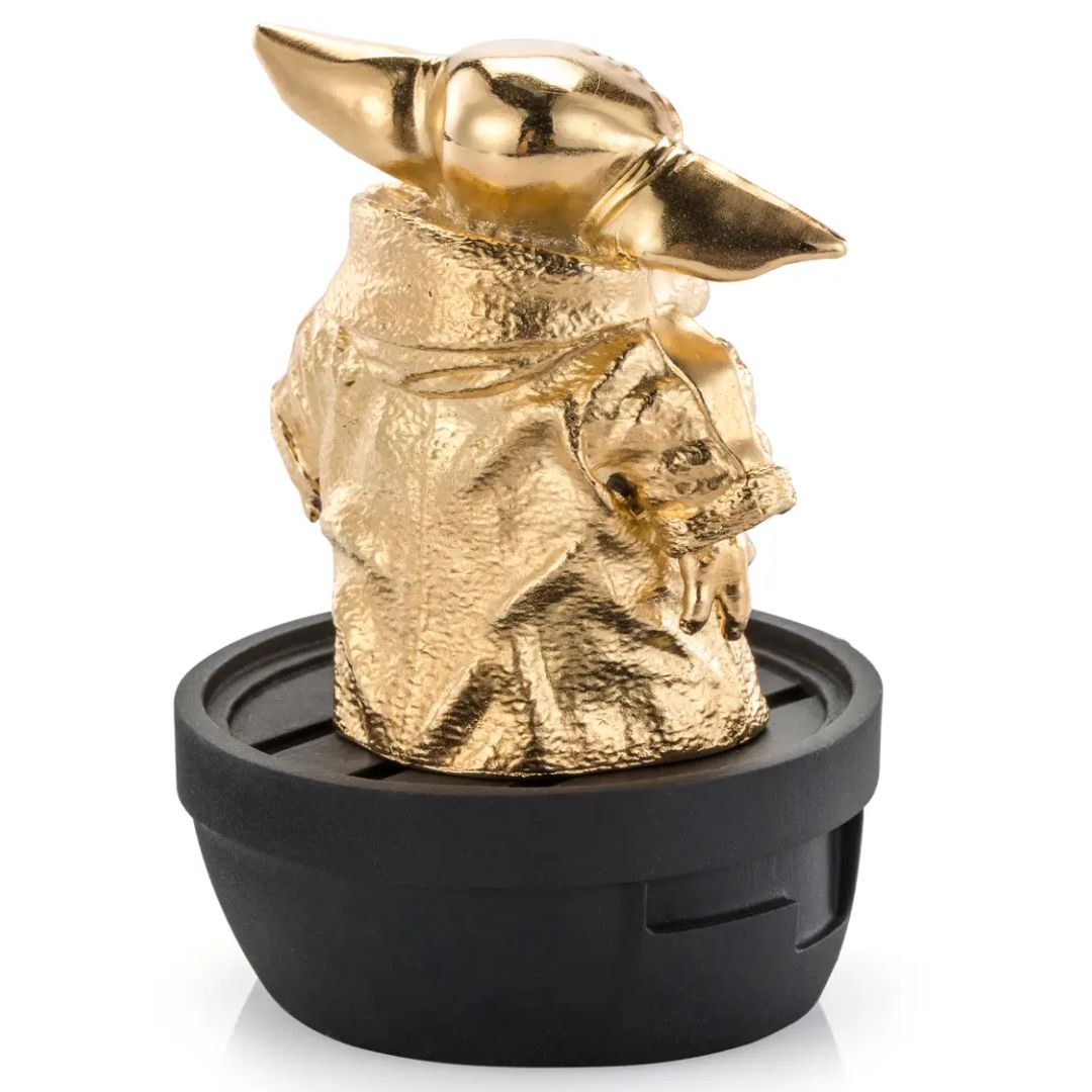 Limited Edition Gilt Grogu Figurine By Royal Selangor -Royal Selangor - India - www.superherotoystore.com