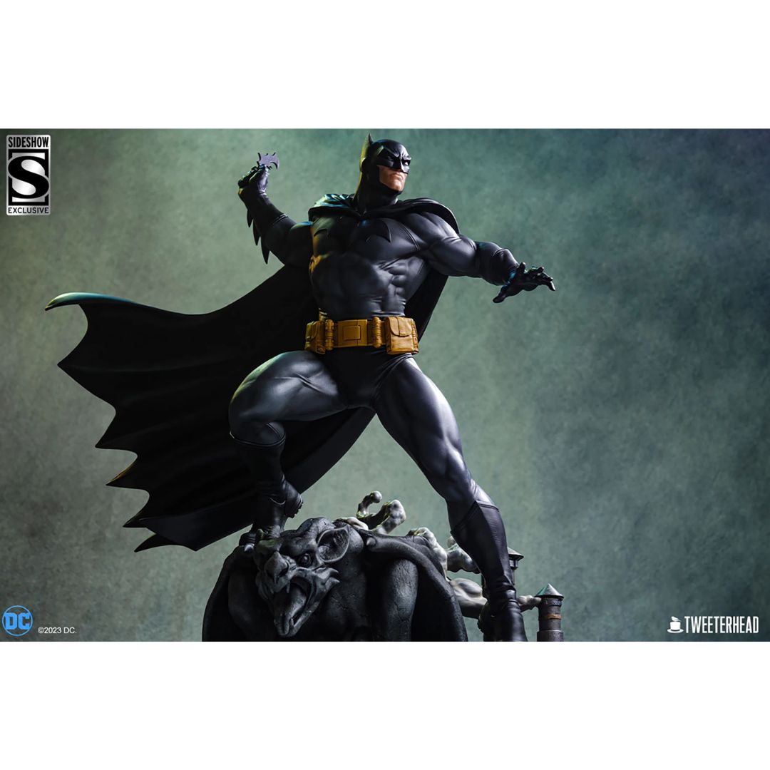 Batman™ (Black And Gray Edition ) Quarter Scale Maquette Statue By Tweeterhead -Tweeterhead - India - www.superherotoystore.com