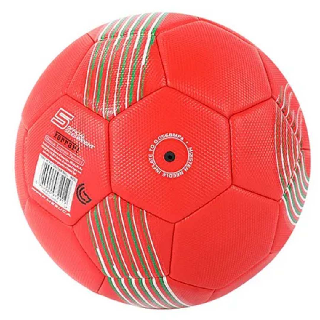 FERRARI SIZE 5 MACHINE SEWING SOCCER BALL RED BY MESUCA -Mesuca - India - www.superherotoystore.com