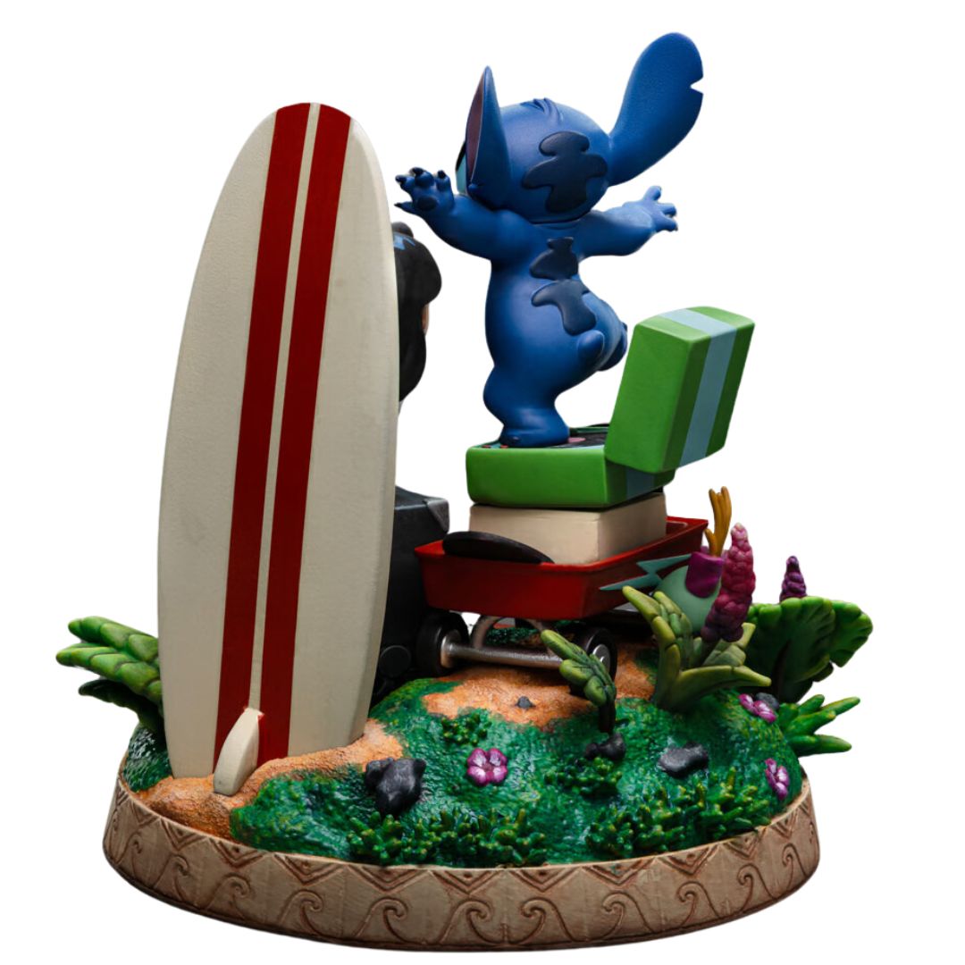 Lilo And Stitch Deluxe Statue By Iron Studios -Iron Studios - India - www.superherotoystore.com