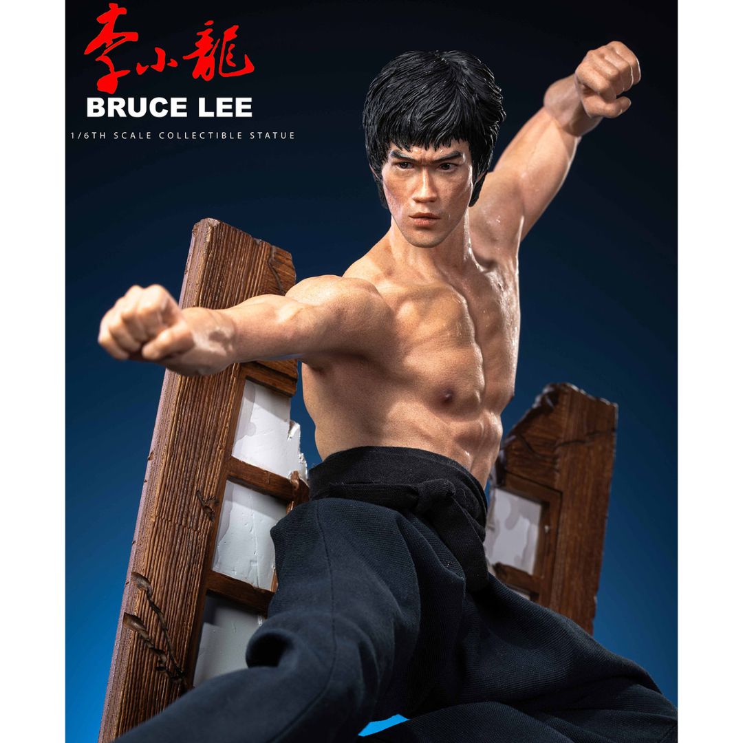 Bruce Lee (Flying-Kick) Statues By Star Ace Toys