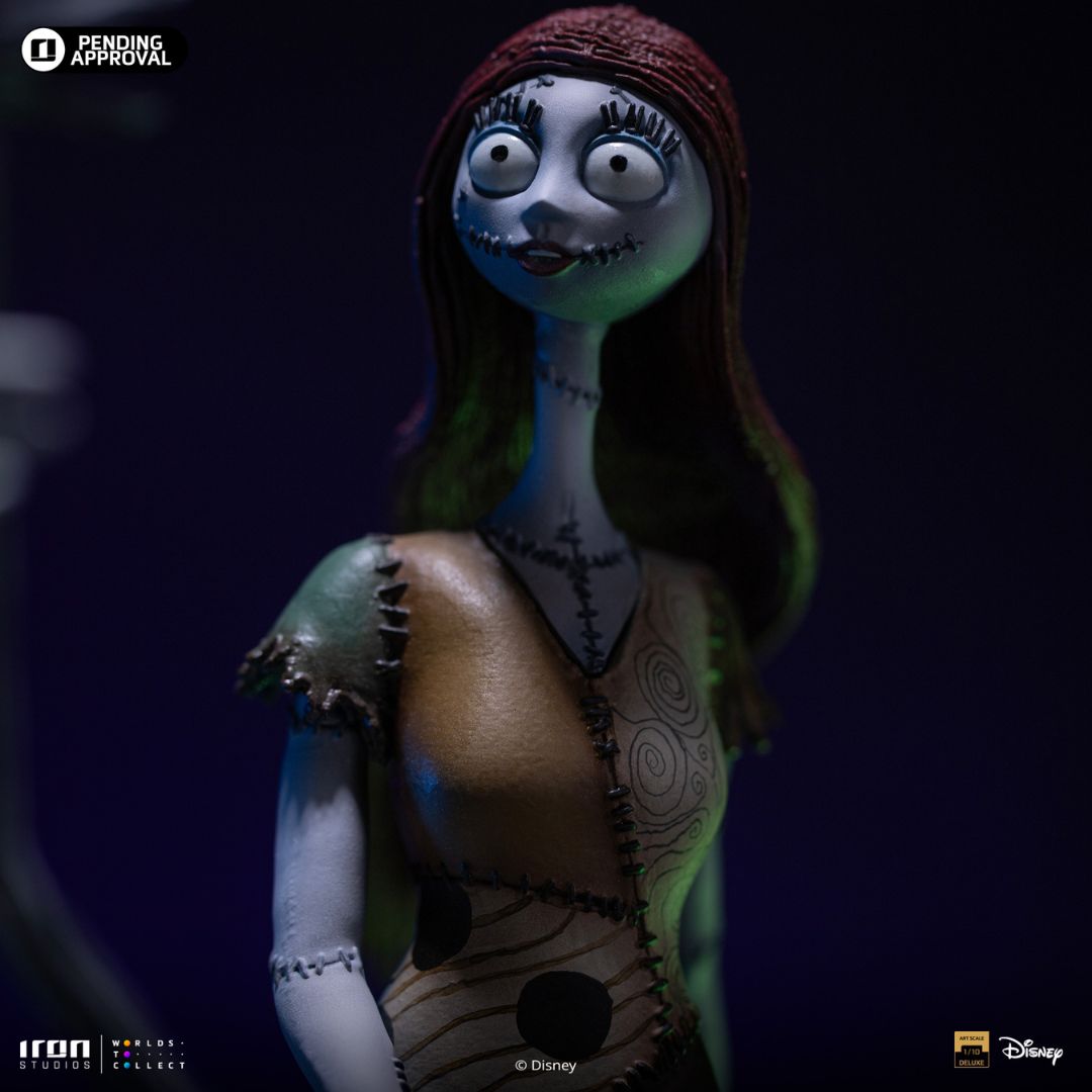 Jack And Sally Nightmare Before Christmas Deluxe Statue By Iron Studios -Iron Studios - India - www.superherotoystore.com