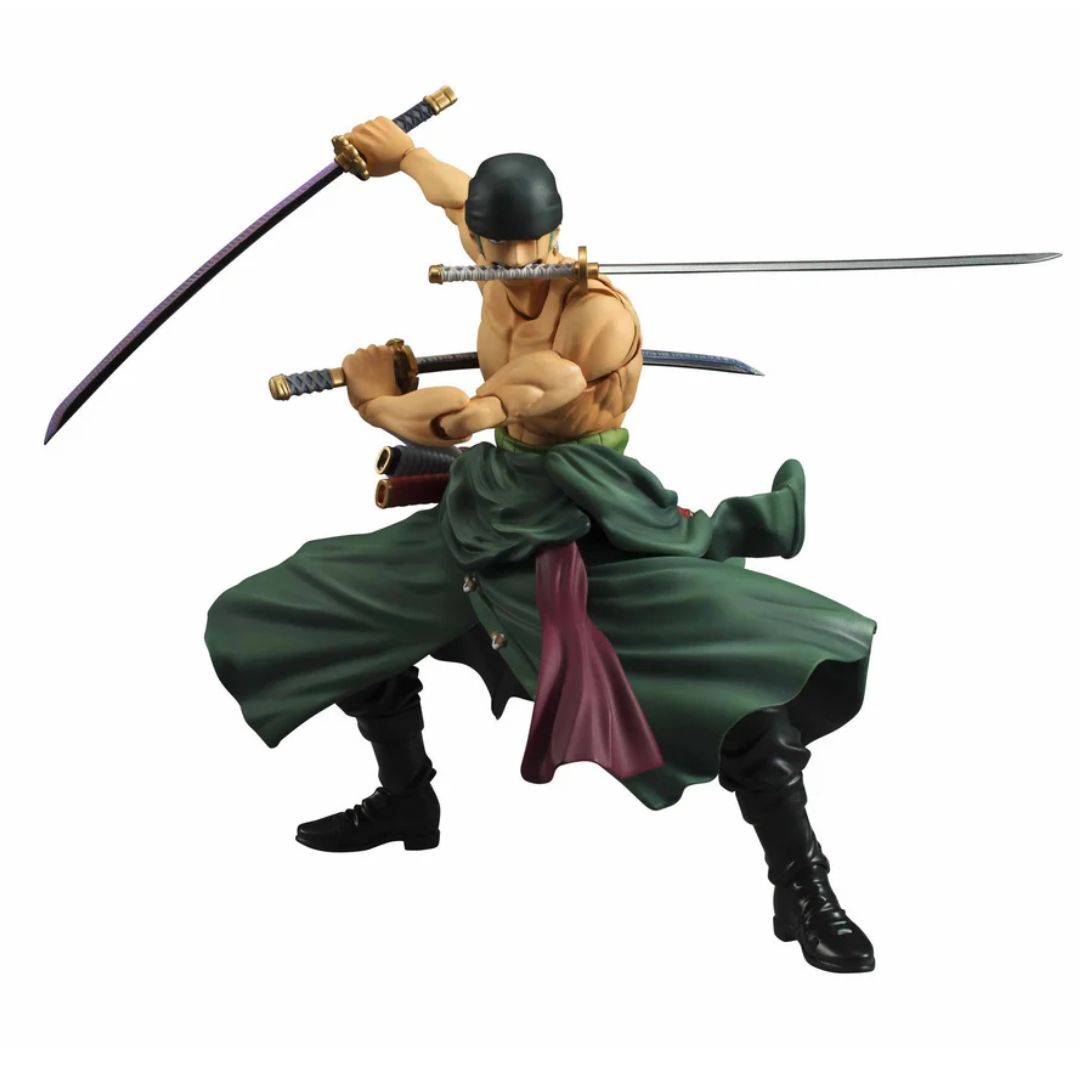 Variable Action Heroes  One Piece Roronoa Zoro (Repeat) Statue By Megahouse -Megahouse - India - www.superherotoystore.com