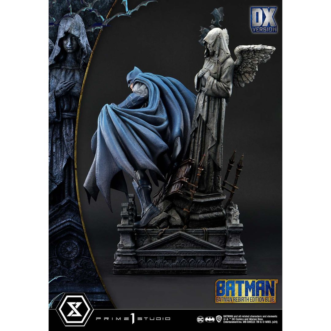 Batman Rebirth Edition (Blue) Dx Bonus Version By Prime1 Studios -Prime 1 Studio - India - www.superherotoystore.com