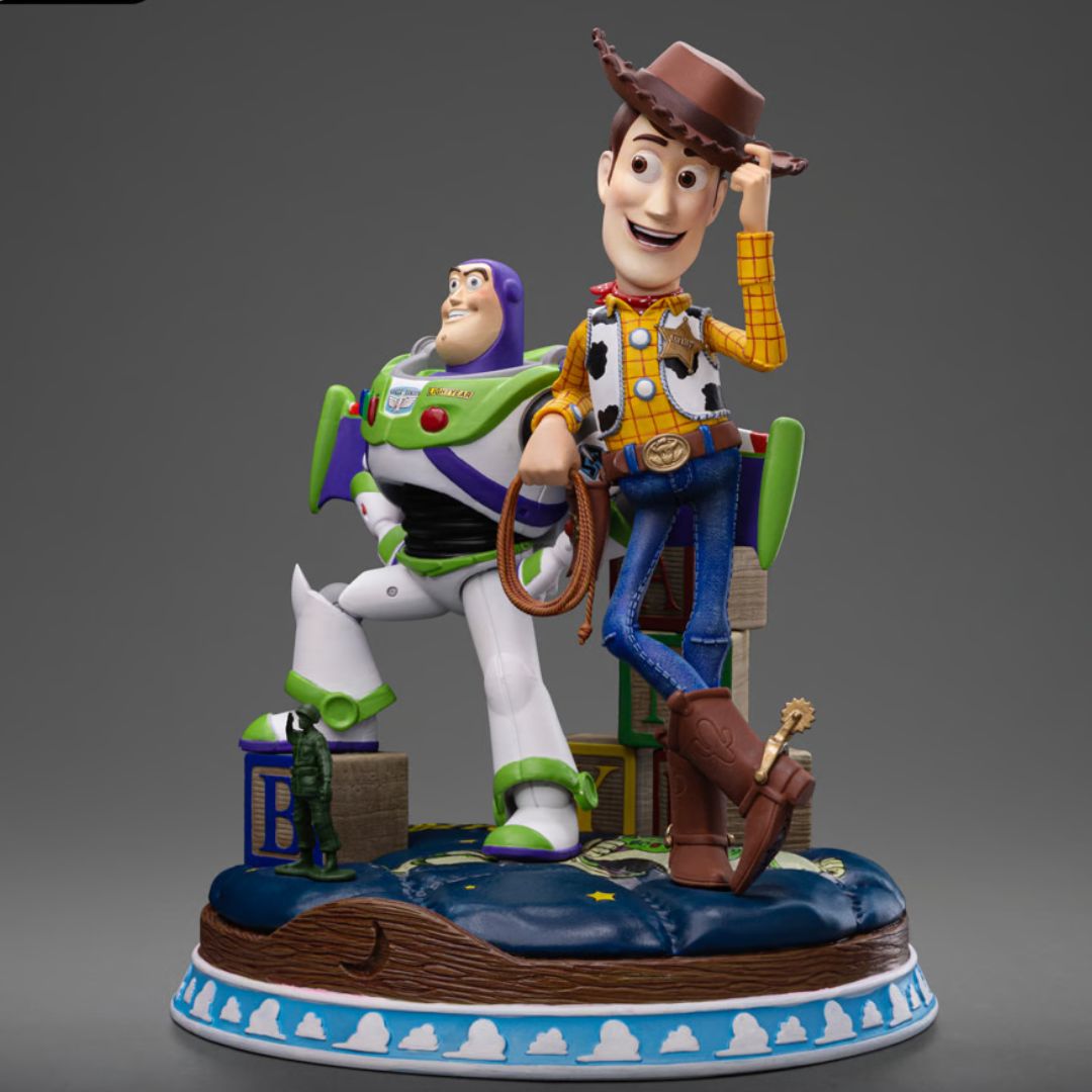 Buzz & Woody Deluxe Statue By Iron Studios -Iron Studios - India - www.superherotoystore.com