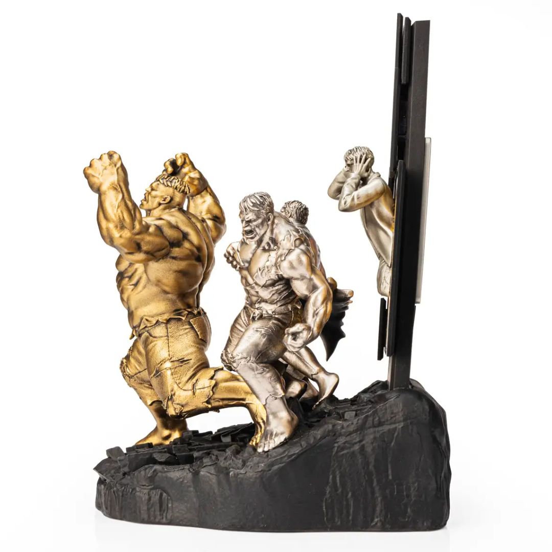 Limited Edition Gilt Incredible Hulk Origins Figurine By Royal Selangor -Royal Selangor - India - www.superherotoystore.com