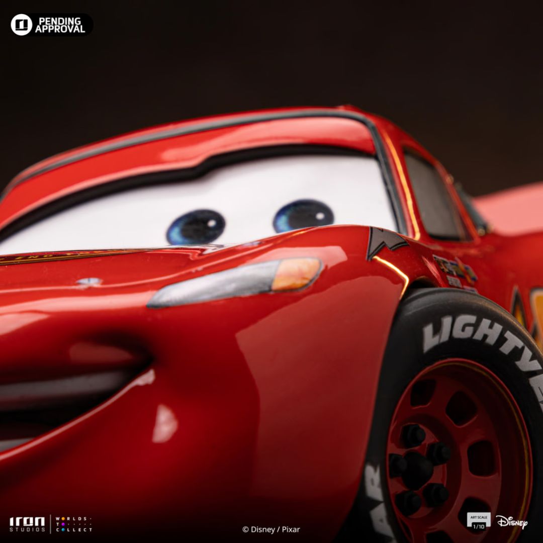 Lightning Mcqueen - Cars  Statue By Iron Studios -Iron Studios - India - www.superherotoystore.com