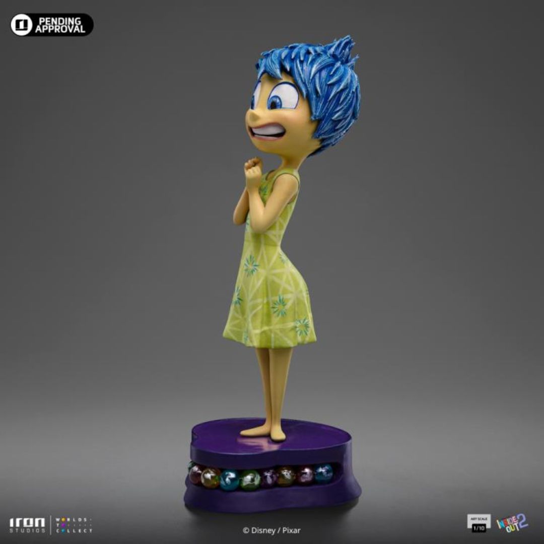 Joy - Inside Out 2 Statue By Iron Studios -Iron Studios - India - www.superherotoystore.com