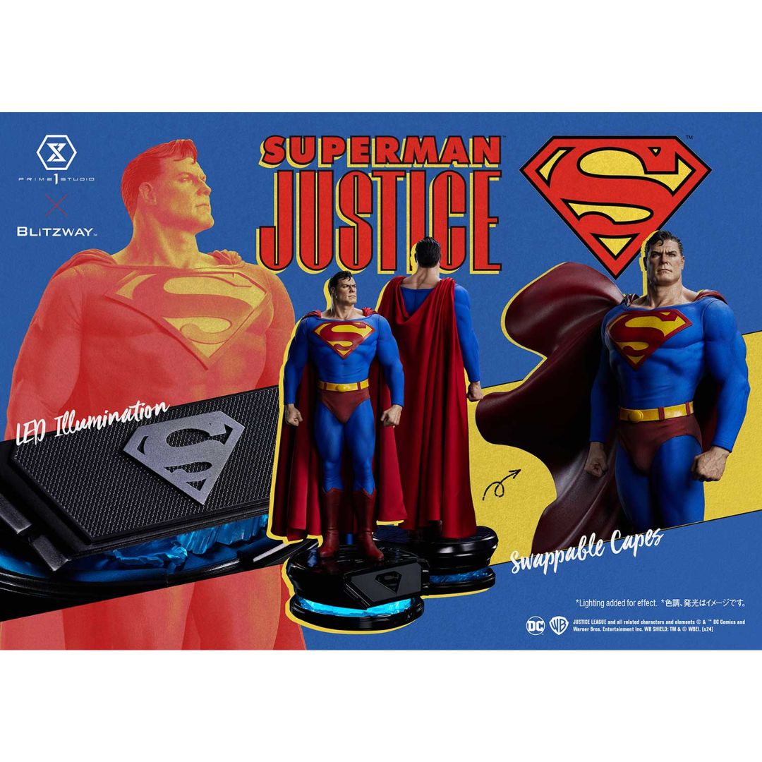 Justice (Comics) Superman Statue By Prime1 Studios -Prime1 Studios - India - www.superherotoystore.com