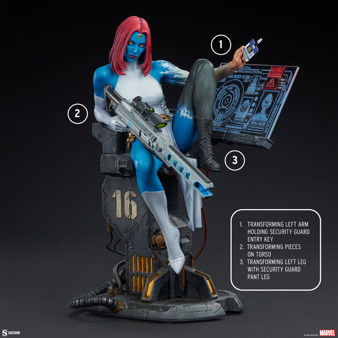 Mystique: Freedom And Destiny Premium Format Statue By Sideshow Collectibles -Sideshow Collectibles - India - www.superherotoystore.com