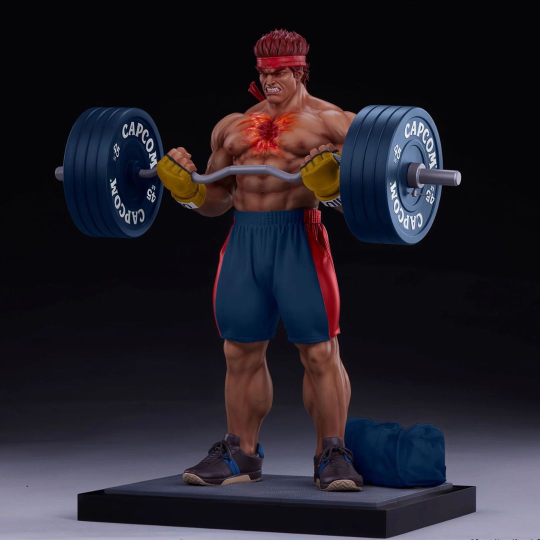 Street Fighter Evil Ryu Powerlifting Prem Series Statue By Pcs Collectibles -PCS Collectibles - India - www.superherotoystore.com