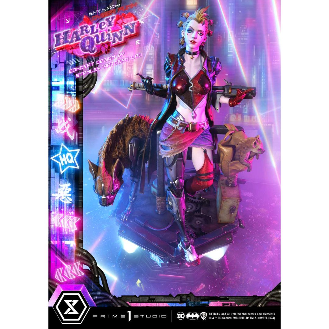 Batman (Comics) Cyberpunk Harley Quinn Statue By Prime1 Studios -Prime 1 Studio - India - www.superherotoystore.com