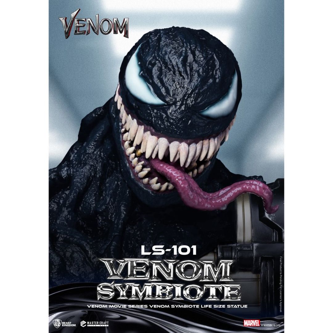 Venom Movie Series Ls-101 Venom Symbiote Life Size Statue By Beast Kingdom -Beast Kingdom - India - www.superherotoystore.com