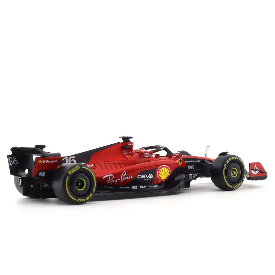 2023 Ferrari F1 Charles Leclerc 1:24 Scale Die-Cast Car by Bburago -Bburago - India - www.superherotoystore.com