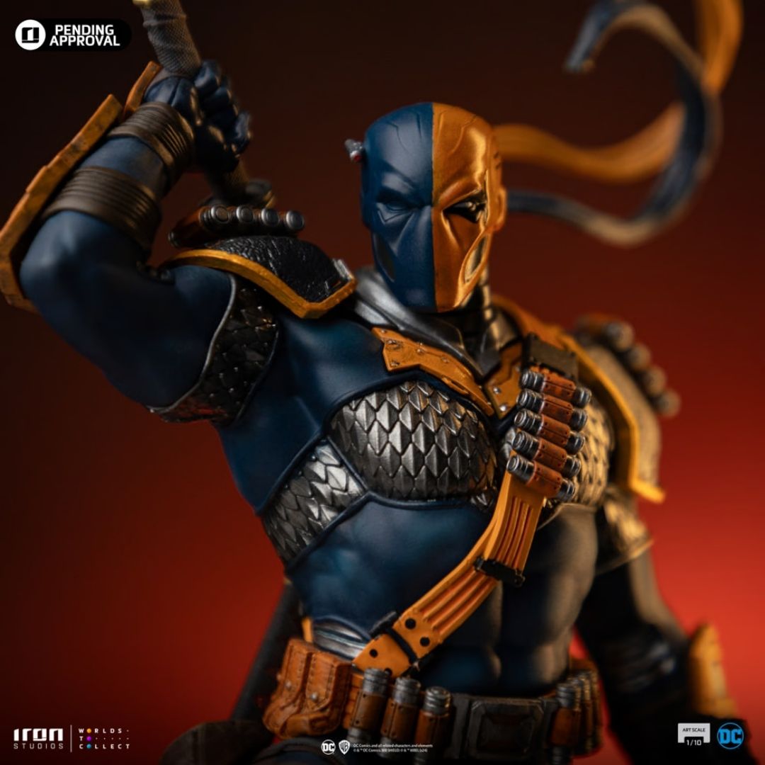 Death Stroke Statue Statue By Iron Studios -Iron Studios - India - www.superherotoystore.com