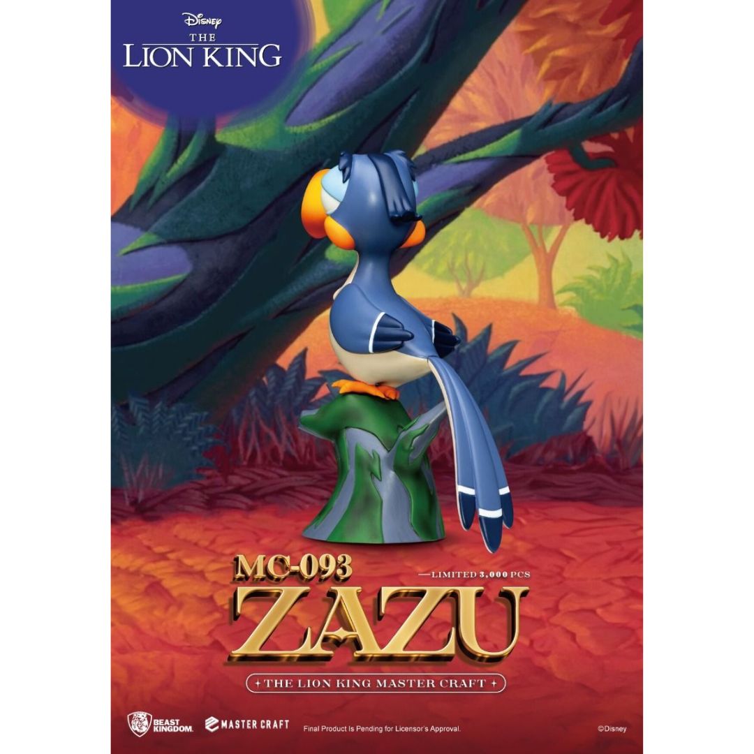 The Lion King Master Craft Zazu statue By Beast Kingdom -Beast Kingdom - India - www.superherotoystore.com