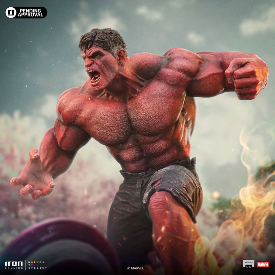 Captain America : A Brave New World: Red Hulk Statue By Iron Studios -Iron Studios - India - www.superherotoystore.com