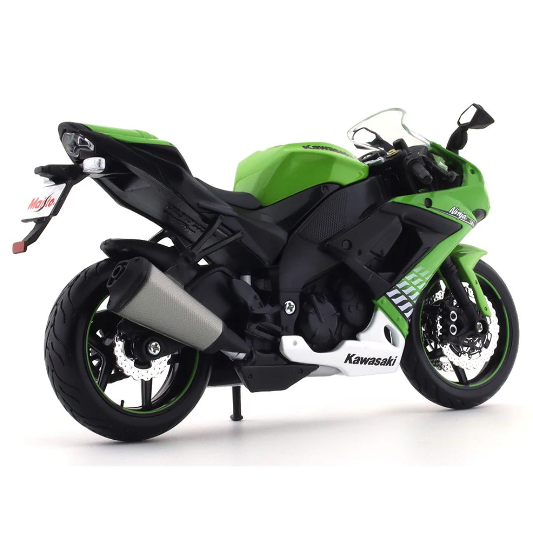 Kawasaki Ninja ZX 10R 1:12 Scale MODEL Die-cast Bike By Maisto -Maisto - India - www.superherotoystore.com