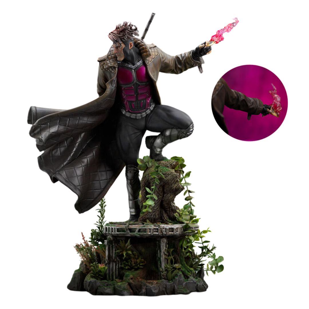 Gambit Deluxe Legacy Replica Statue By Iron Studios -Iron Studios - India - www.superherotoystore.com