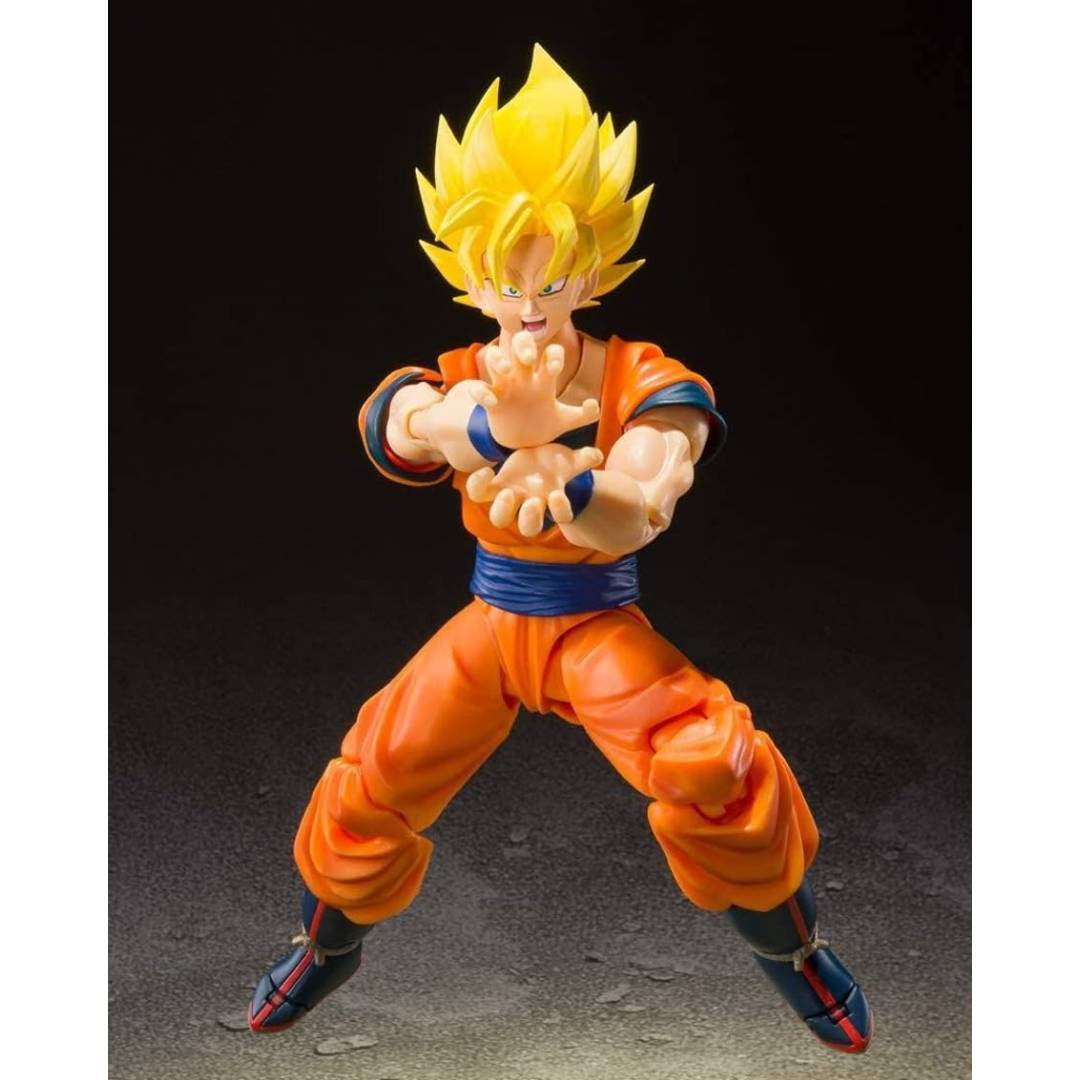 Dragon Ball Z - Super Saiyan Full Power Son Goku S.H. Figuarts figure by Bandai Tamashii Nations -Tamashii Nations - India - www.superherotoystore.com